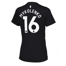 Everton Vitaliy Mykolenko #16 Tredjedrakt Kvinner 2025-26 Kortermet Everton Vitaliy Mykolenko #16 Tredjedrakt Kvinner 2025-26 Kortermet